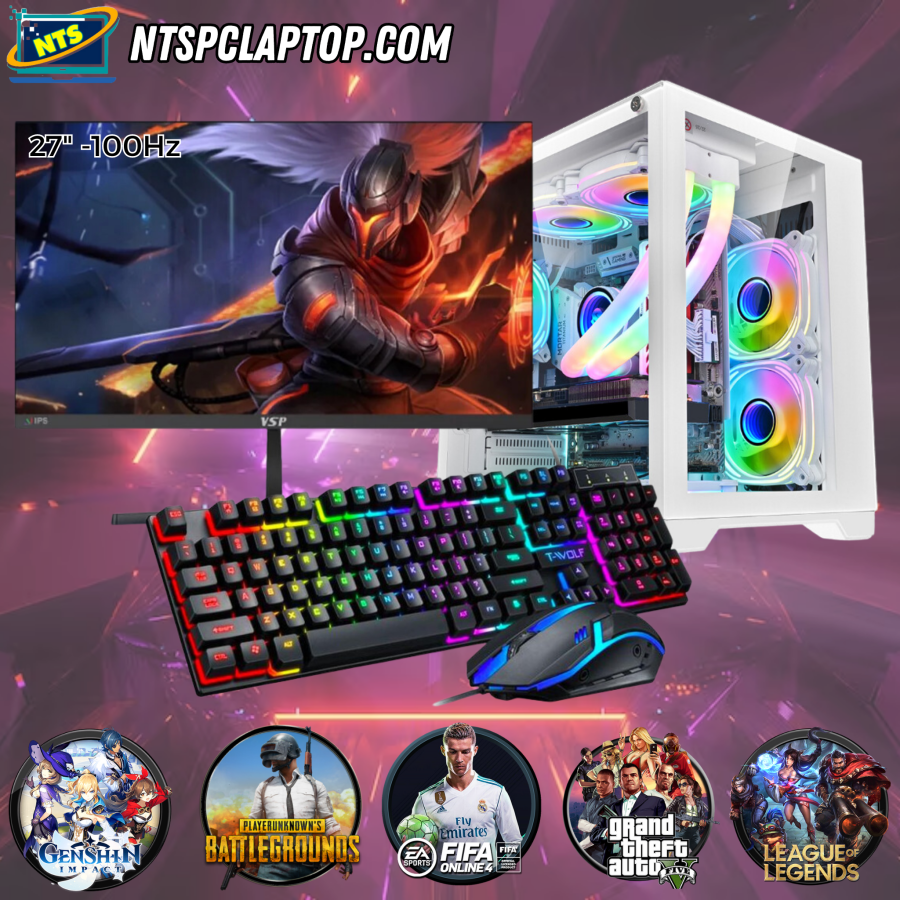 CPU I3 12100F | VGA GTX2060 6G | LCD 27" 100Hz