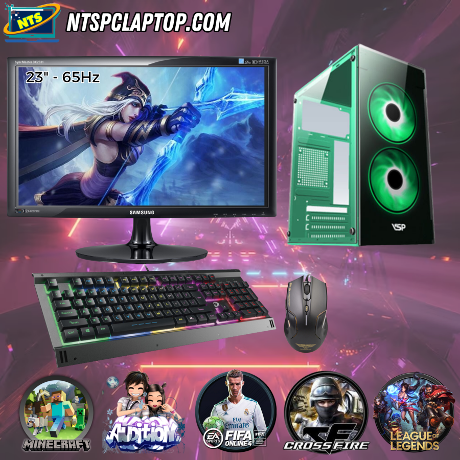 CPU I5 4590 | VGA 750TI 2G | LCD 23"