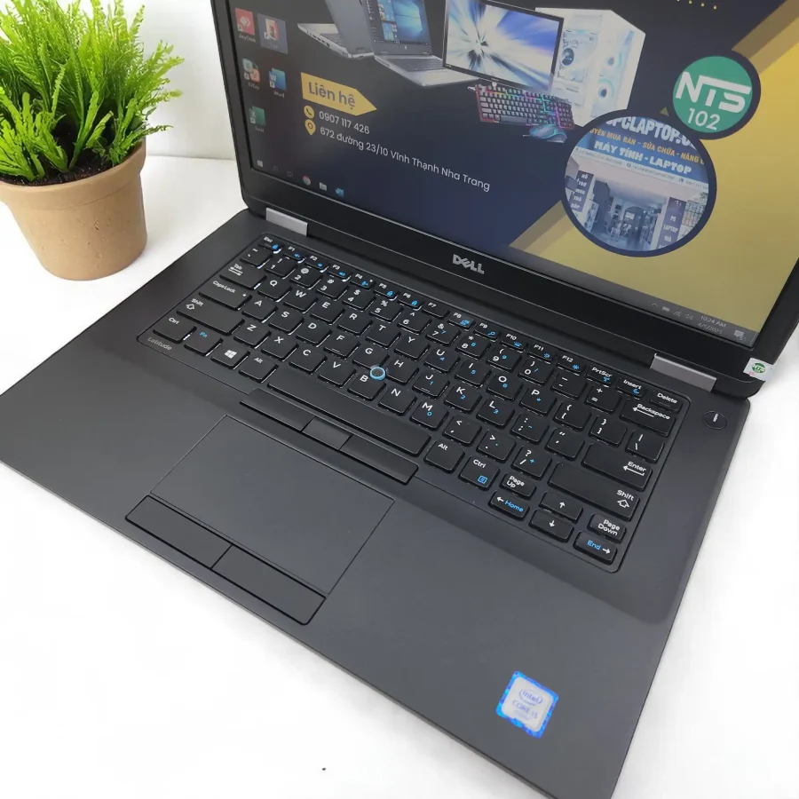 Dell Latitude 5480 / i5-6300U / RAM 8Gb / SSD 256Gb / 14inch HD 1 20250405 102408 Photoroom