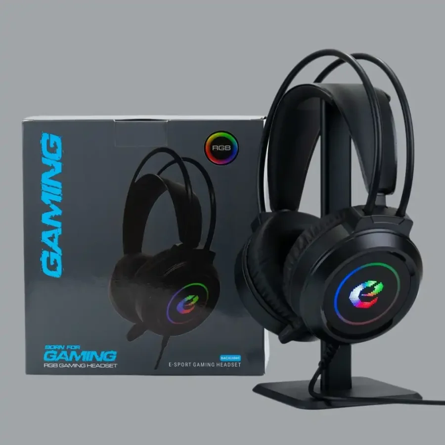 Tai nghe chụp tai Gaming- Tai nghe chữ E có mic (cổng USB) âm thanh 7.1