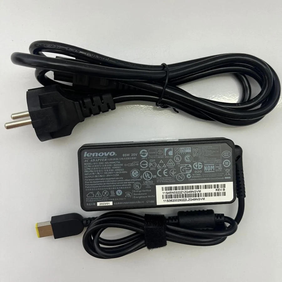 Sạc laptop Lenovo G50-30 G50-45 G50-70 G50-70A G50-70M 20V - 3.25A 65W Vuông USB