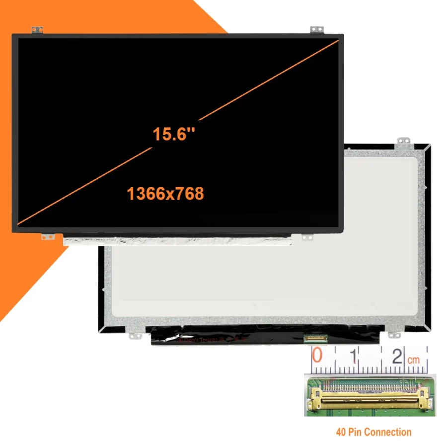 Màn hình 15.6 Led Slim 40Pin Dùng cho Dell, Asus, HP, Lenovo,...