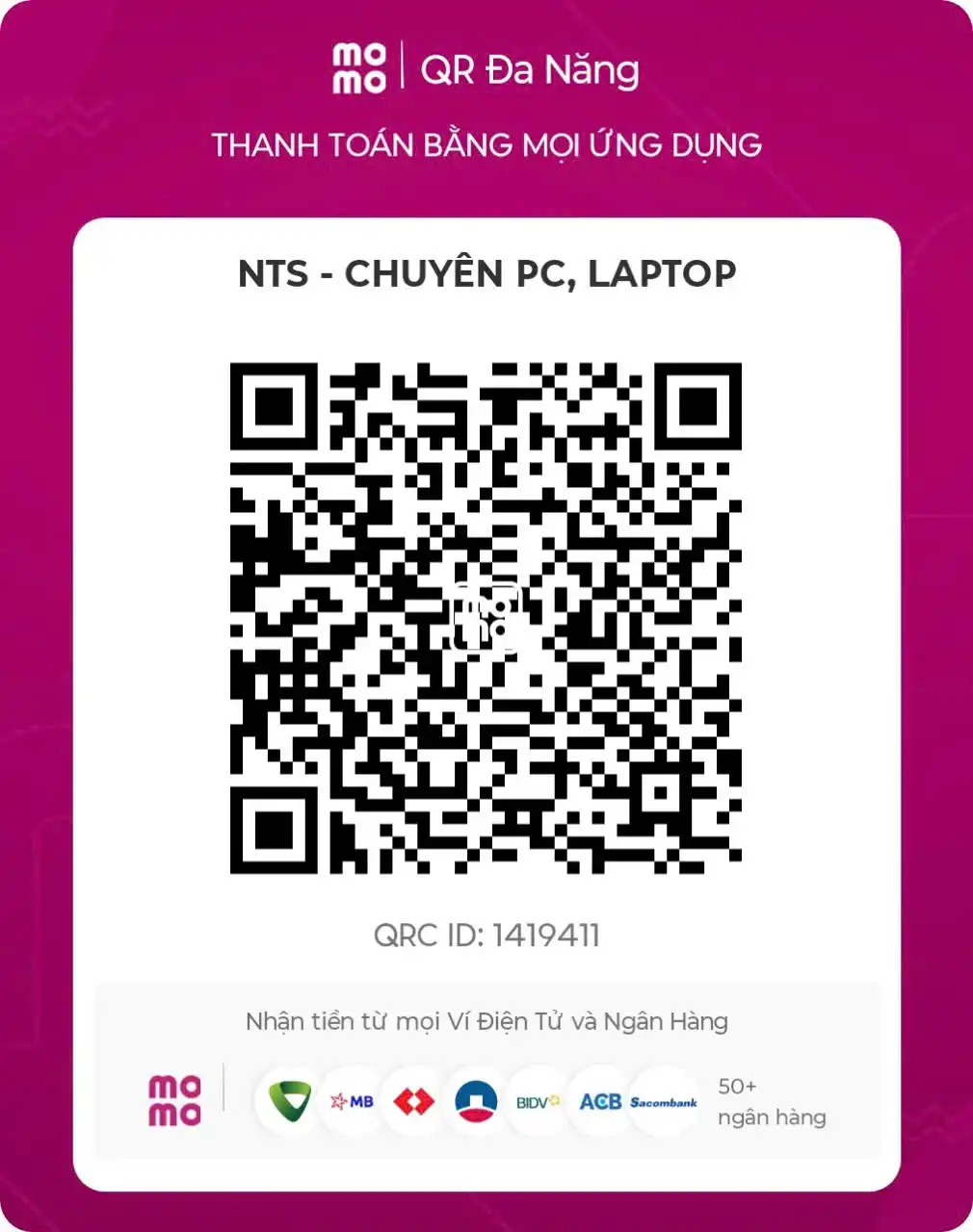 PHƯƠNG THỨC THANH TOÁN 2 momo