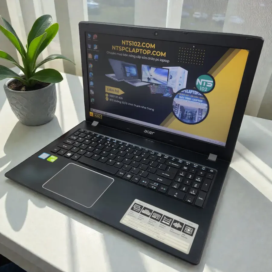 Acer Aspire E5-575G / i5-7200U / RAM 8Gb / VGA NVIDIA 940MX 2GB / SSD 128GB+HDD 1TB / 15.6inch FHD 6 20251207 163354