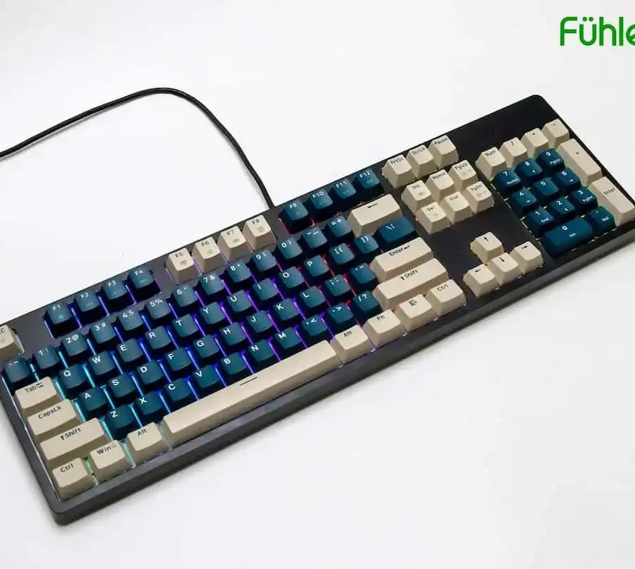 Ban phim co Quang hoc Fuhlen CYBER Led Rainbow 2